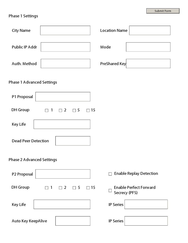 IPSec Configuration Settings Guide | PDF