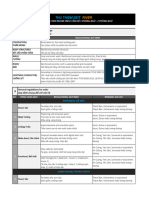 Zeit River Thu Thiem - Handover List