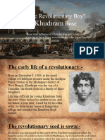 The Revolutionary Boy Khudiram