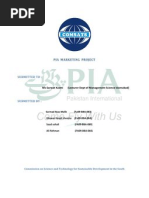 Pia Marketing Project