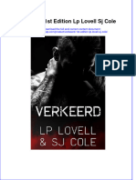 Full Download Verkeerd 1St Edition LP Lovell SJ Cole Online Full Chapter PDF