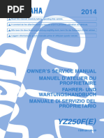 Manual Yz250f 2017 | PDF | Electrical Connector | Gasoline