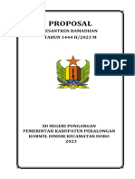 Proposal Pesantren Ramadhan SDN 02 Sawangan 2023
