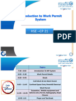 HSE CP-21 Work Permit System