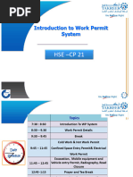 HSE CP-21 Work Permit System