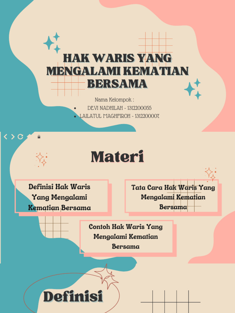 Hak Waris Kematian Bersama | PDF