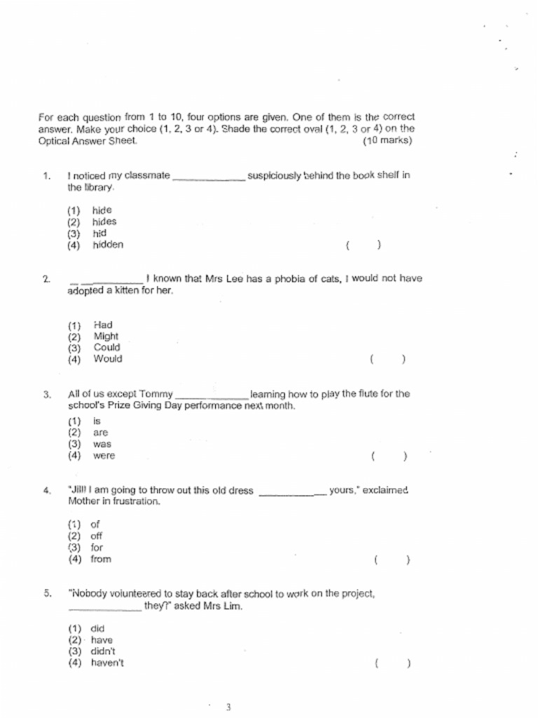 El mcq practice 8 pdf