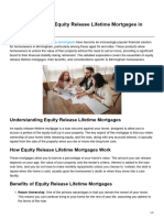 A Detailed Look at Equity Release Lifetime Mortgages in Birmingham