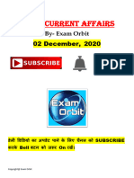 2 December 2020 Current Affairs _DCA Group