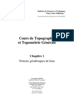 Cours de Topographie Et Topometrie Generale