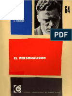Mounier, Emmanuel. - El Personalismo (Ocr) (1950) (1972) .