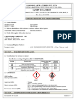 Atorvastatin Tablets 10 mg - MSDS