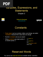 Pythonlearn 02 Expressions
