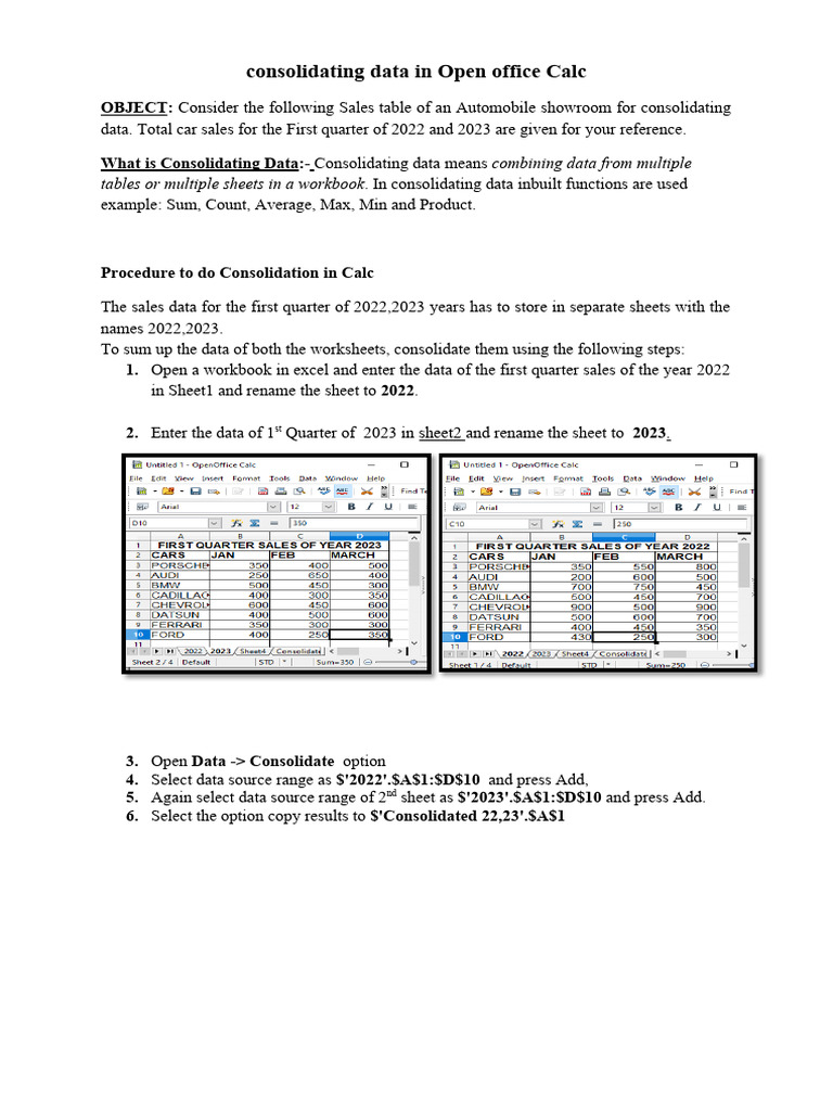 Repeat Command In Openoffice Calc