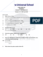 Ch. 1.2 - HCF and LCM - Mathematics - Grade 6 - (2023 - 24)