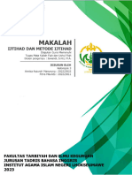 Makalah - Ijtihad dan Metode Ijtihad