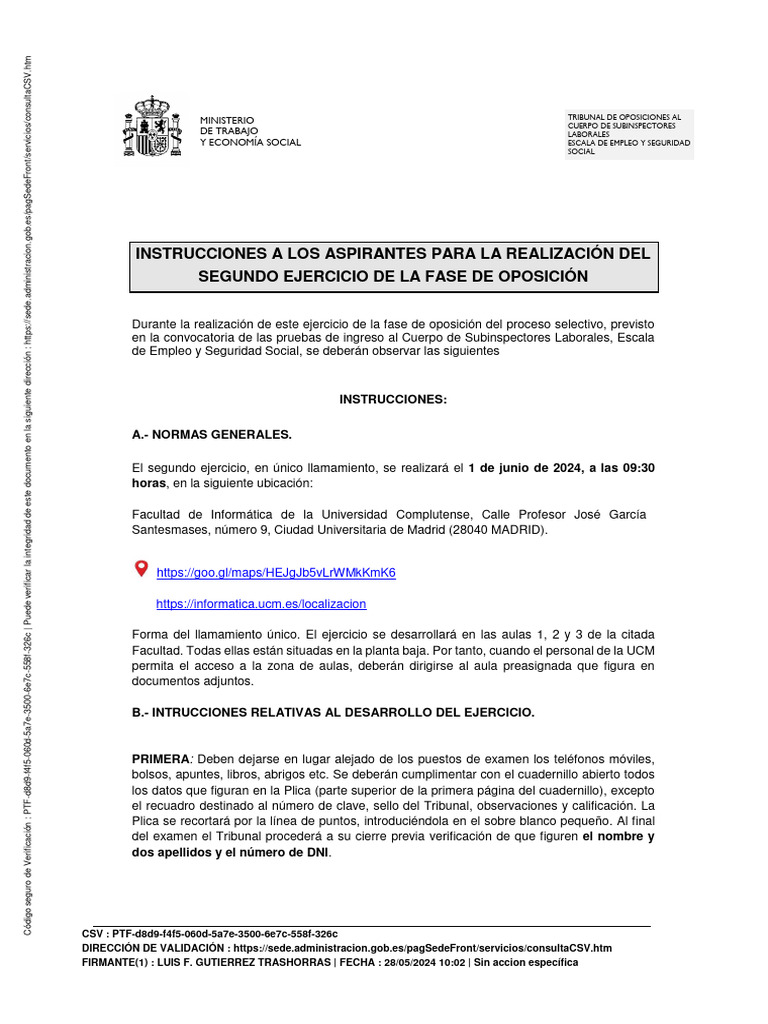 S 2023 EySS Distri e Instru | PDF | Documento de identidad | Documento