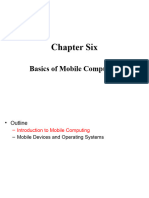 Chapter 6 - Basics of Mobile Computing