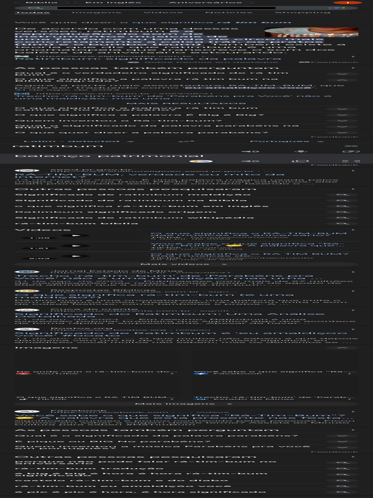 Significado de Rá-Tim-Bum | PDF