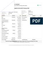 Payslip IND0237 Jan 2024