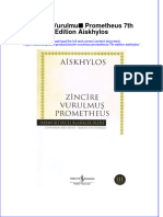 Full Download Zincire Vurulmus Prometheus 7Th Edition Aiskhylos Online Full Chapter PDF