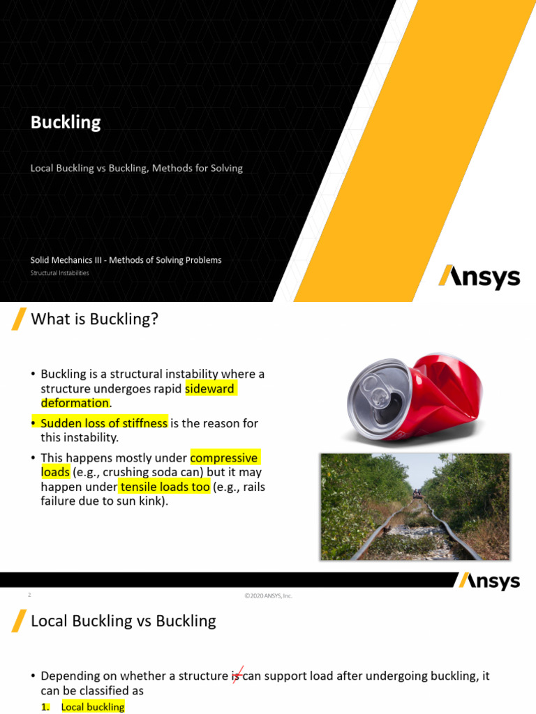Buckling Pdf Buckling Mechanics