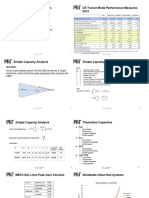 Modal Capacities and Costs US Transit Mode Performance Measures 2013