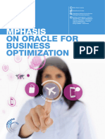 Mphasis - Oracle Overview - Brochure