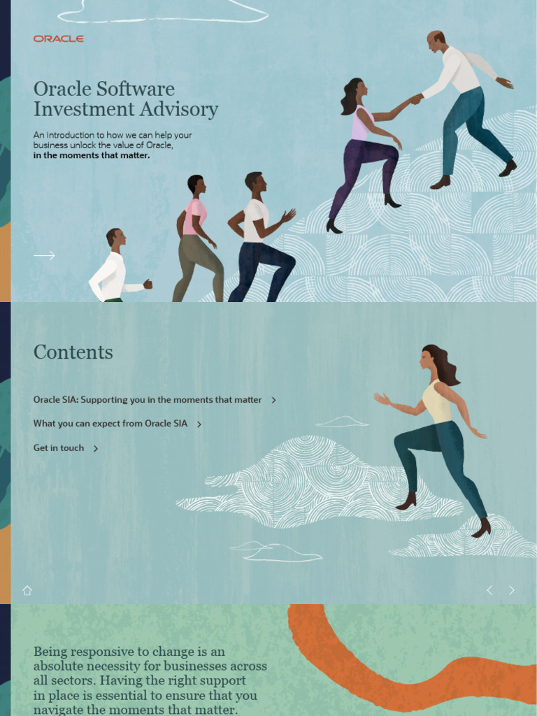 Oracle Sia Customer Brochure | PDF | Cloud Computing | Mergers And ...