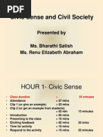 Civic Sense and Civic Society Ppt(3)