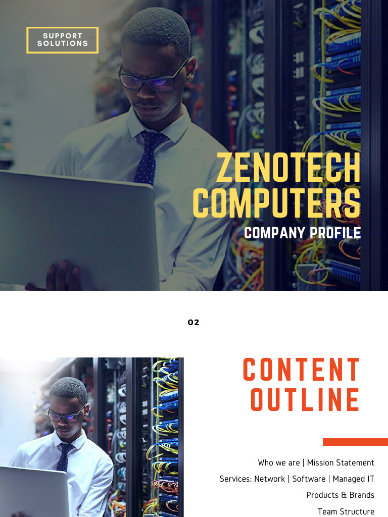 Zenotech Computers Company Profile | PDF | Computer Network | Hewlett ...