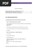 Aix Troubleshooting