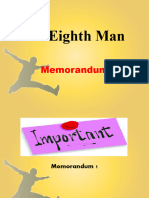 The Eighth Man Memorandum