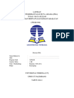 Laporan Kegiatan Pemberantasan Buta Aksara (Pba) Tugas Mata Kuliah Pembeljaran Berwawasan Kemasyarakatan (PDGK4306)