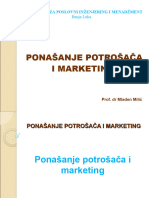 PPM 1 Ponašanje Potrošača I Marketing