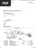 152FMH Engine Parts List | PDF | Screw | Washer (Hardware)