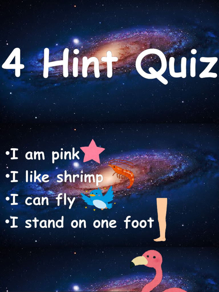 Animal Hint Quiz for Kids | PDF | Cooking, Food & Wine | Wellness