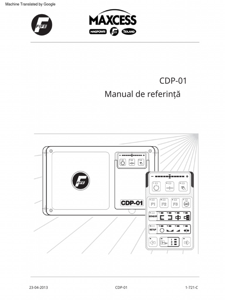 Fife CDP 01 Reference Manual 1 721 1 | PDF