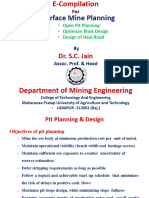 MIP 613 Surface Mine Planning