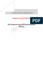 Sequencing Problem Type 3 and 4