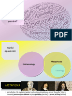 5 - Filozofie2 Epistemologie I