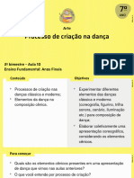 Processo de Criação Na Dança