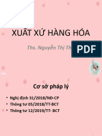 Xuất Xứ Hàng Hóa 2021