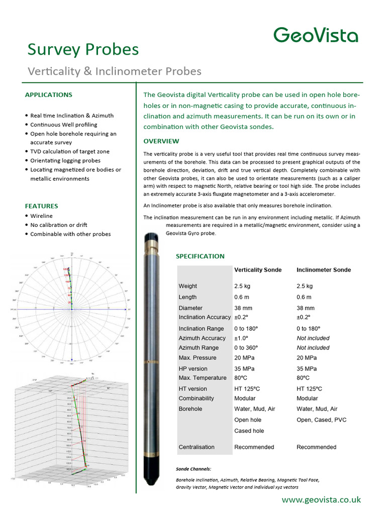 Verticality Probe 1 | PDF | Metrology
