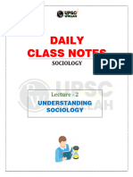 151 Sociology 02 Daily Class Notes UPSC Optional Sociology