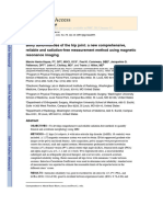 Bony Abnormalities of The Hip Joint - A New Comprehensive, Reliable and Radiation-Free Measurement Method Using Magnetic Resonance Imaging