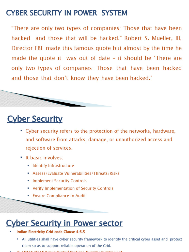 Cyber Security Strategies for Power Systems | PDF | Computer Security ...