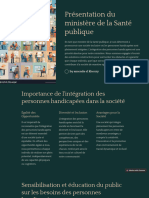 Présentation Du Ministère de La Santé Publique: by Amenda El Khoury