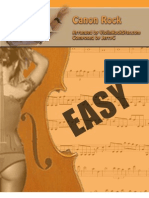 Violin Rock Star Can On Rock Sheetmusic Easy 1page