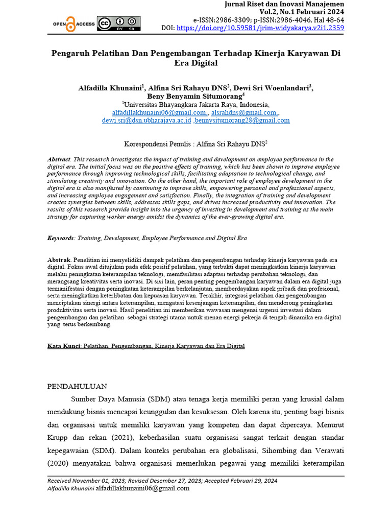 JRIM Vol 2 No 1 Februari 2024 Hal 48-64 | PDF